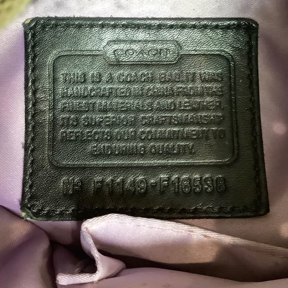 Coach Purse Logo pattern - Picture 5 of 8